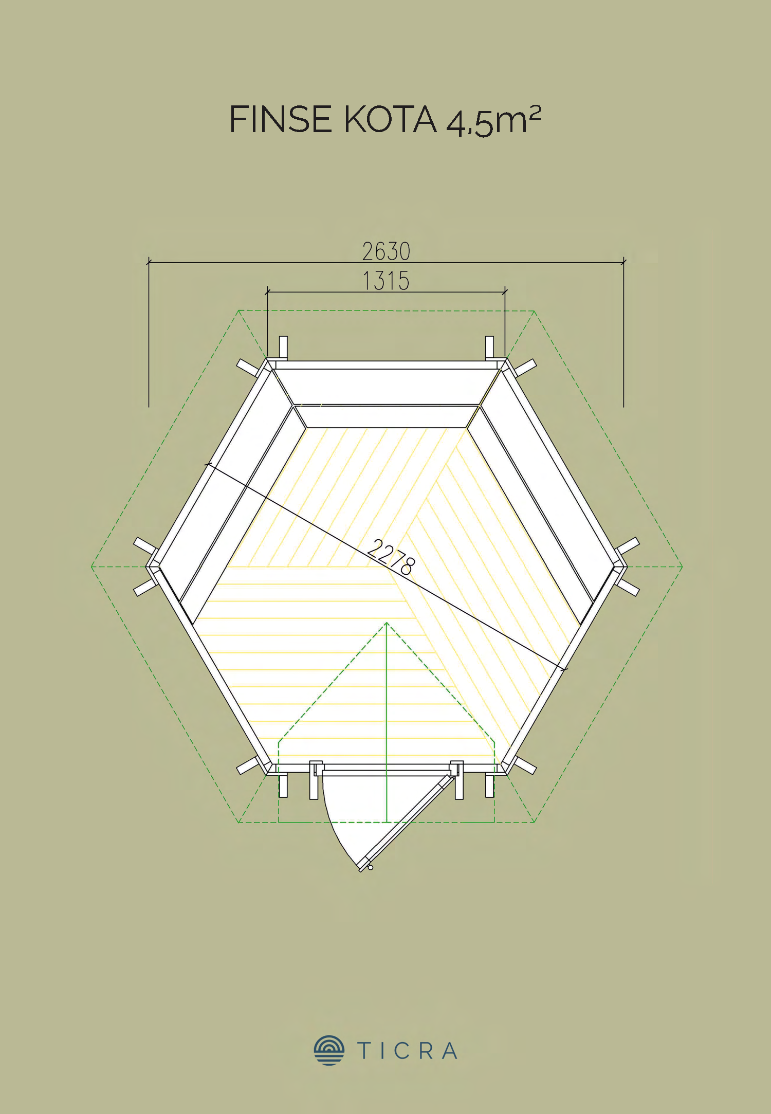 Specification sheet Kota 4.5m²